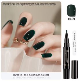 Nail Lazy One-step Glue UV Polish (Option: 47 Style)