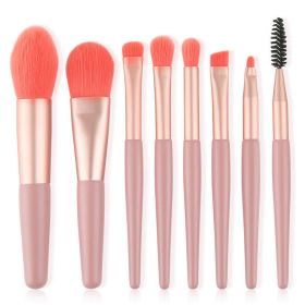 Makeup Tool Morandi 8-Pack Makeup Brush (Color: Pink)