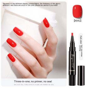 Nail Lazy One-step Glue UV Polish (Option: 42 Style)