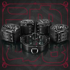 Leather Suit Hand And Foot Ring (Option: Collar Hand and foot ring)